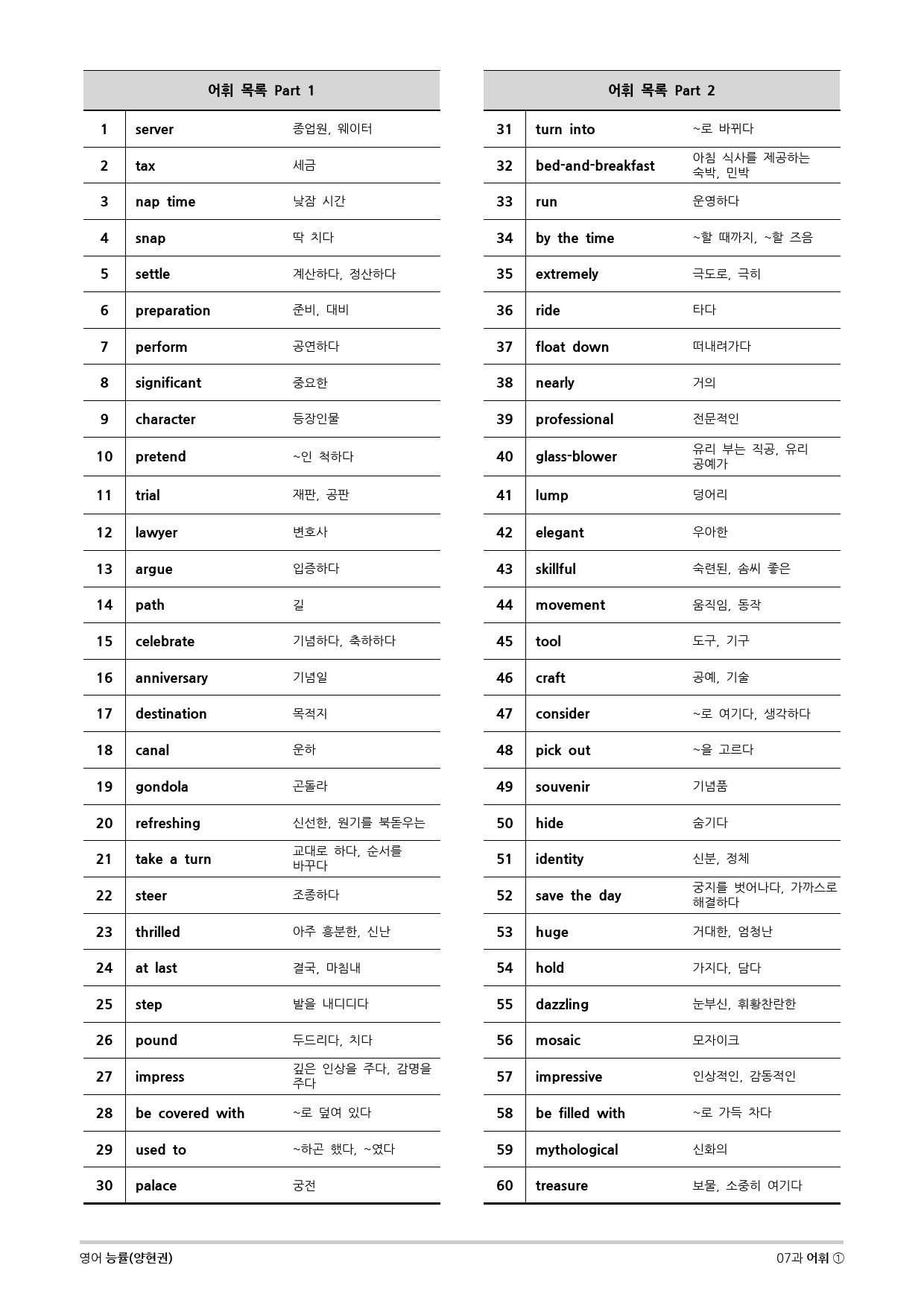 [지이다] 영어 능률(양현권) 7과 분석 (54쪽)_preview_3