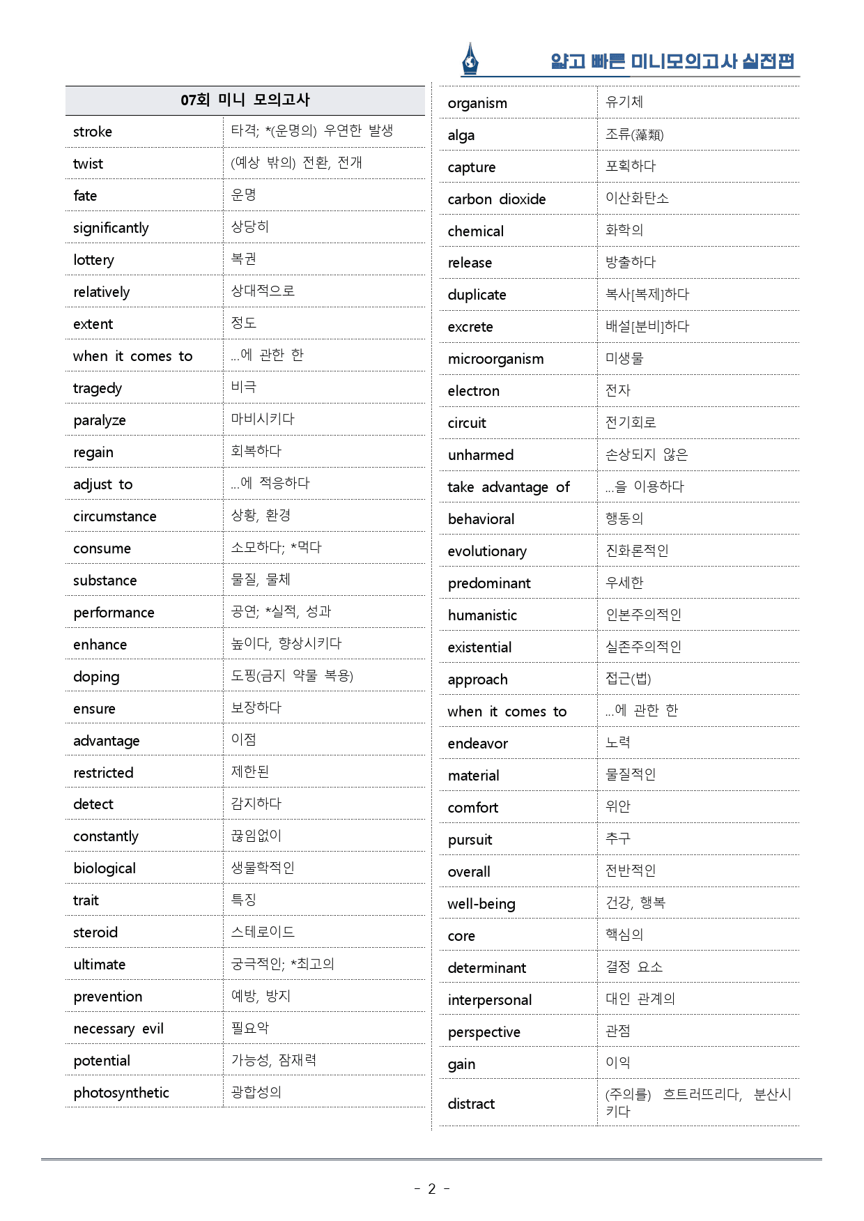 [이클라우드] 얇빠 실전편 - 07회 미니모의고사 복습팩(61p)_preview_2