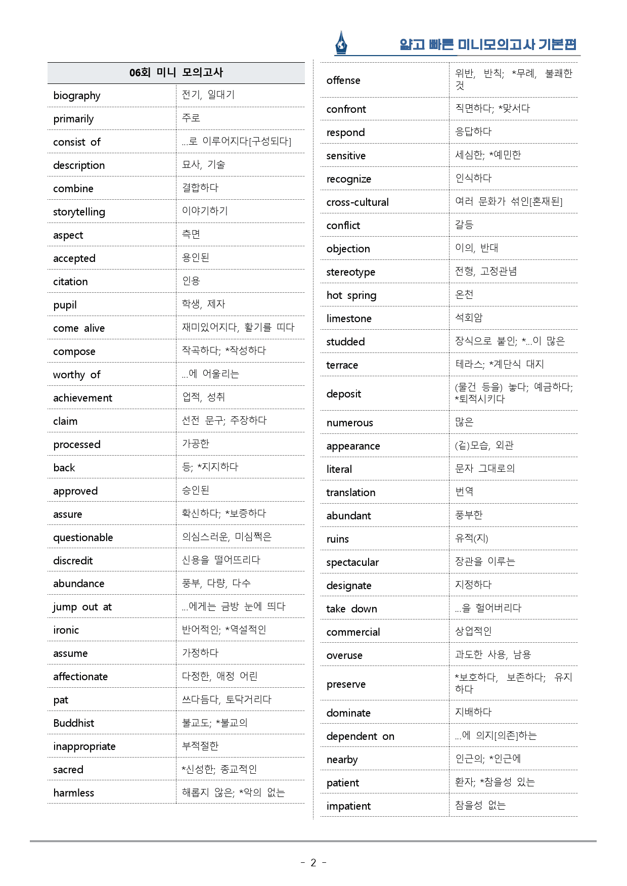 [이클라우드] 얇빠 기본편 - 06회 미니모의고사 복습팩(59p)_preview_2