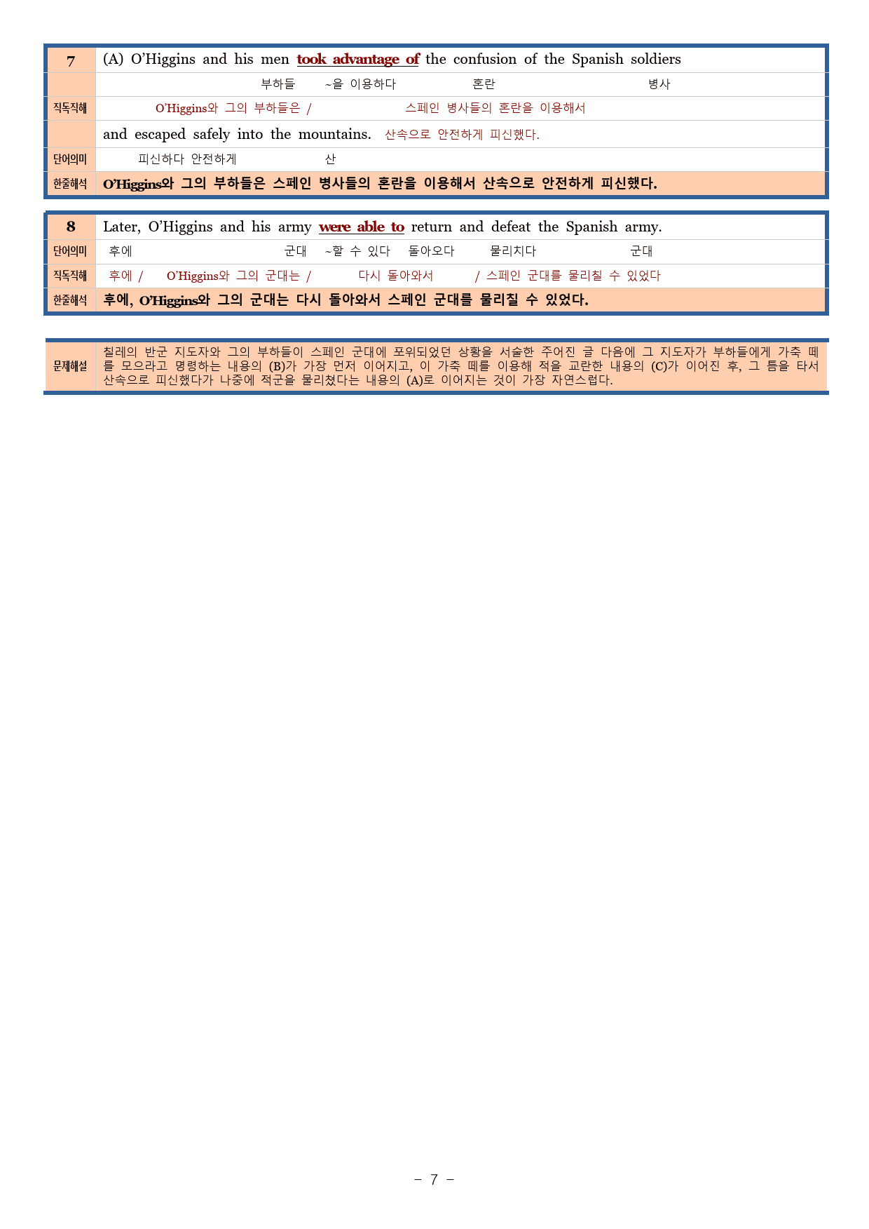 썬킴쌤 능률 빠바  유형 독해  Mini Test 4회 [직독직해]_preview_7
