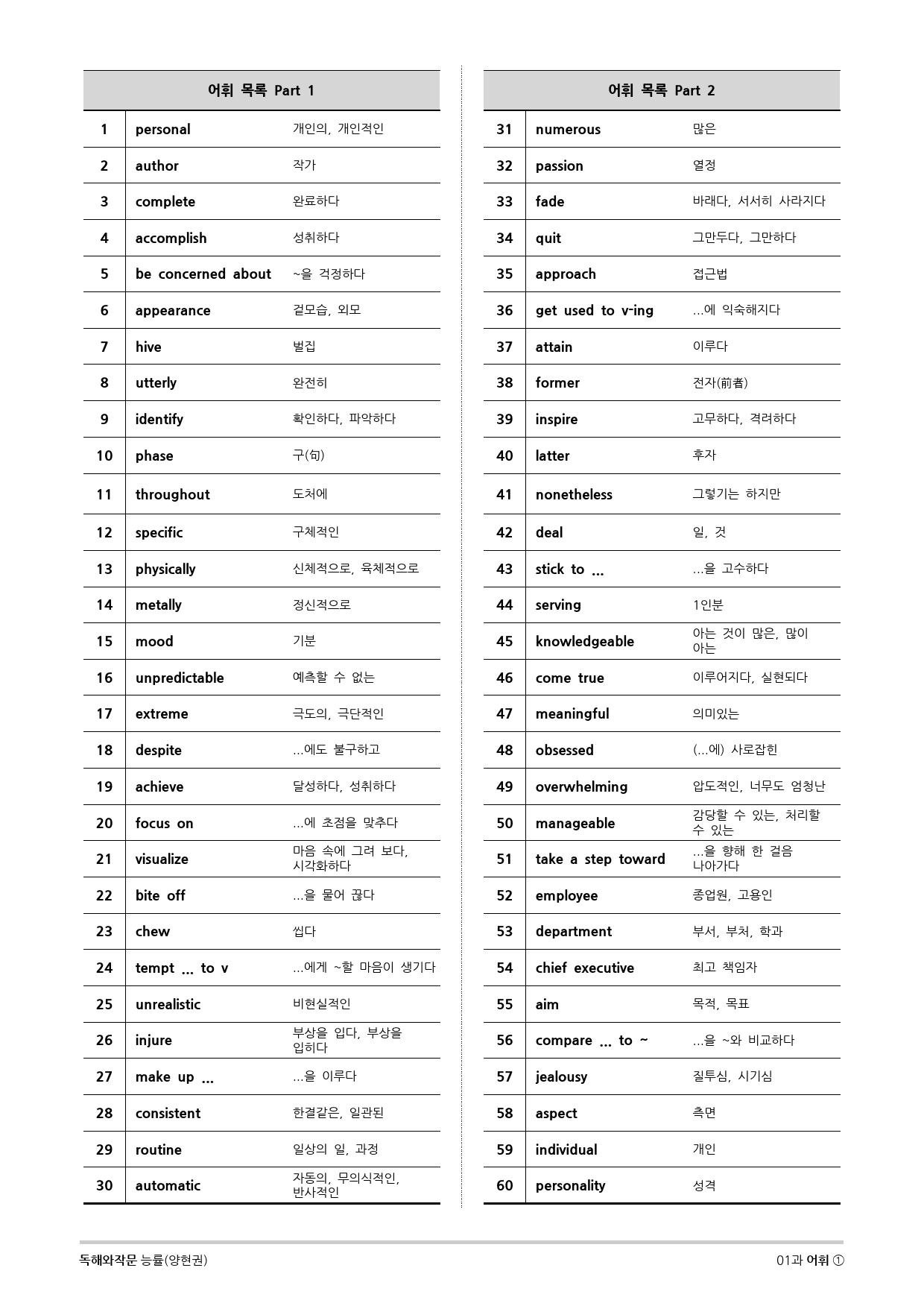 [지이다] 독해와작문 능률(양현권) 01과 분석 (66p)_preview_3