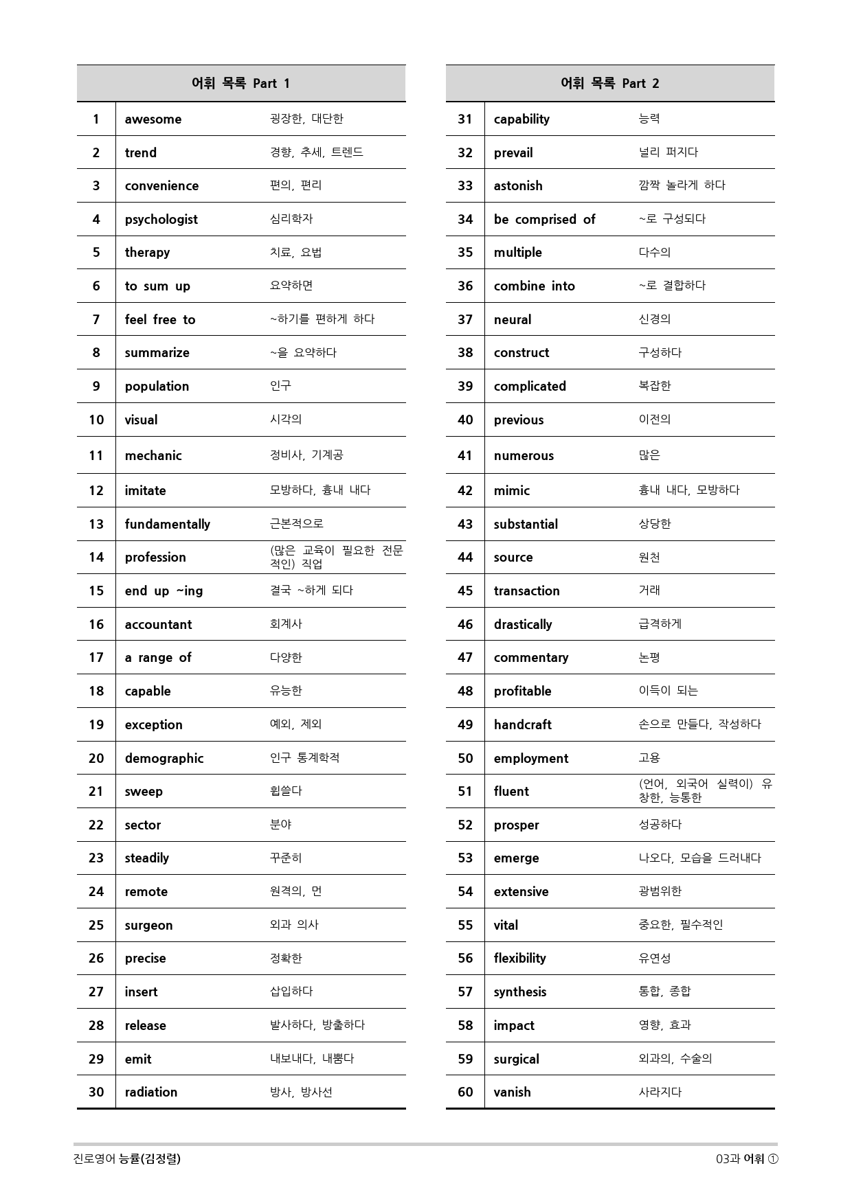 [지이다] 진로영어 능률(김정렬) 03과 분석 (46p)_preview_3