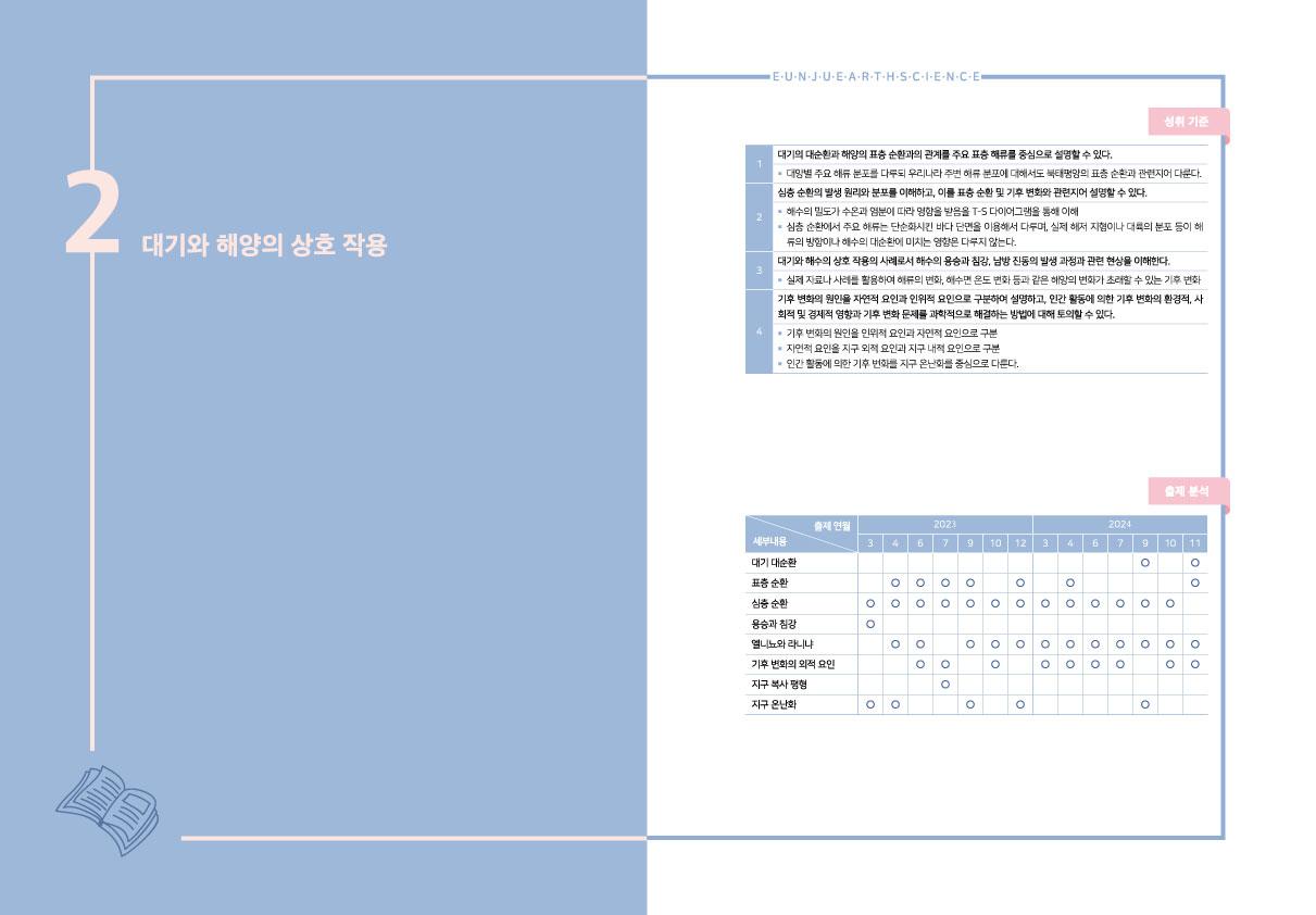 [날카로운개념완성 지구과학1] 9. 대기와 해수의 순환_promotion