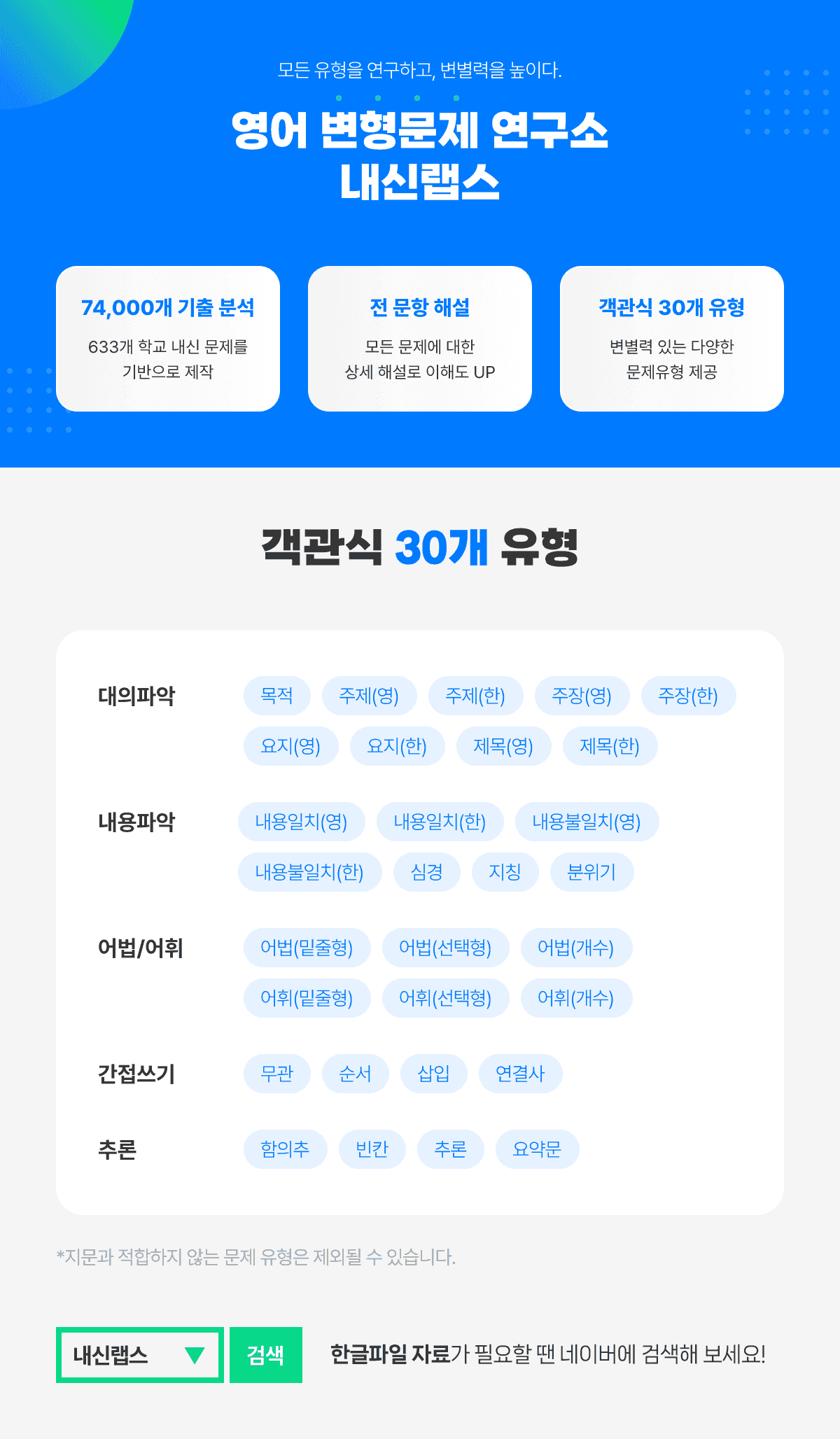 [전체유형,해설포함] 공통영어1 YBM(김) 2과 (129제)_promotion