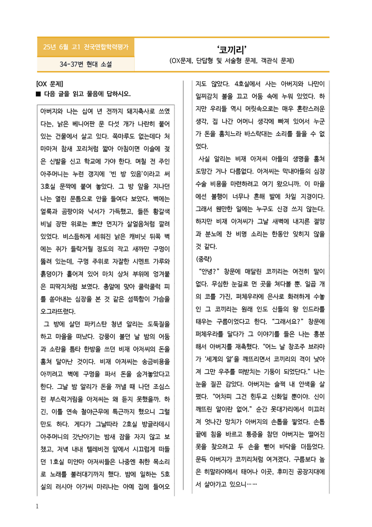 [고1] 2025년 6월 학평 34-37번 코끼리 변형문제_preview_1