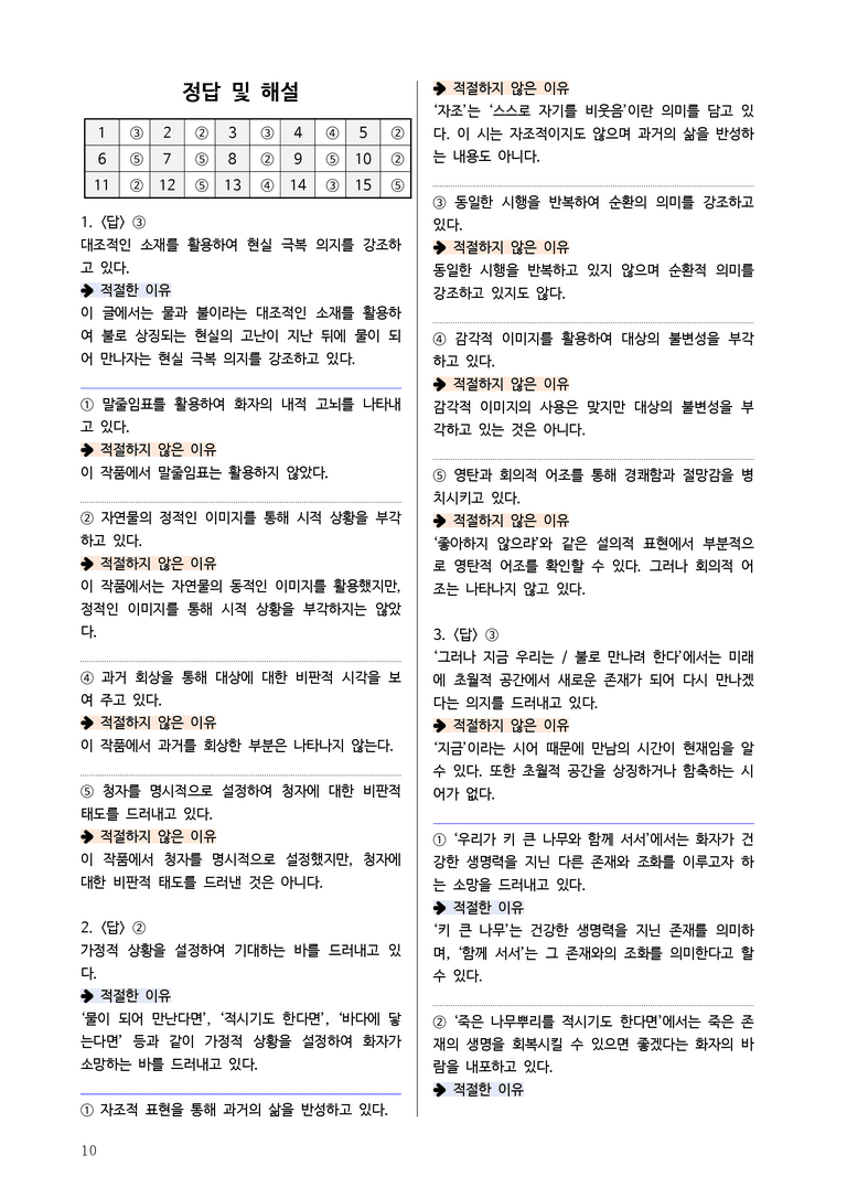 [2026 수능완성] 문학 유형연습 1 우리가 물이 되어 (분석+문제)_preview_10