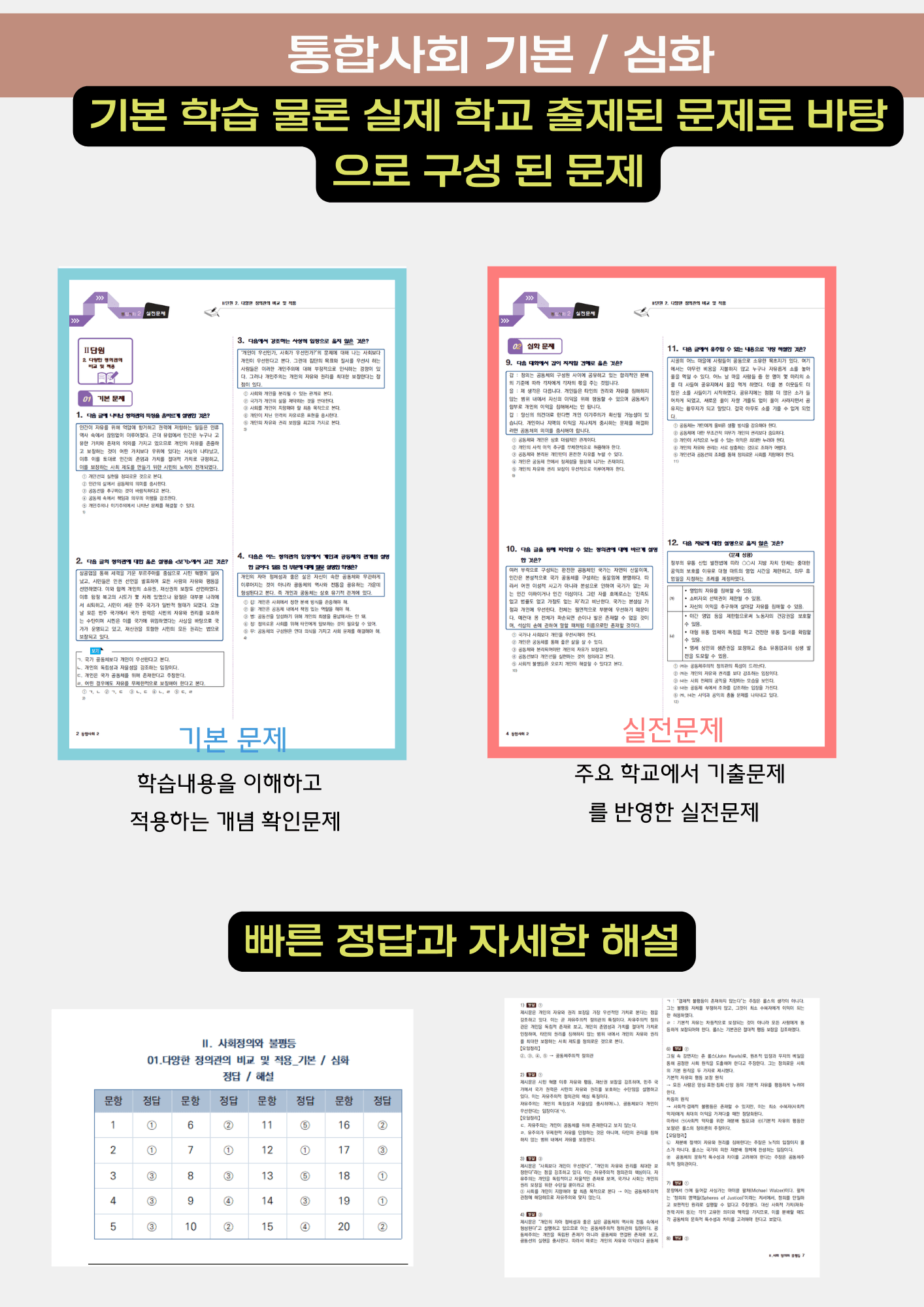 통합사회2 2단원 3. 사회 및 공간 불평등과 개선 방안[기본/심화]_promotion