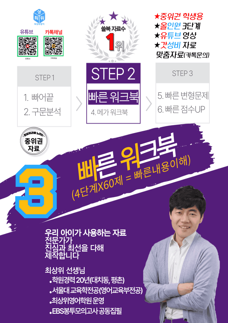 3번 자료=빠른 워크북=고급영독 영미비문학 Field 8_promotion
