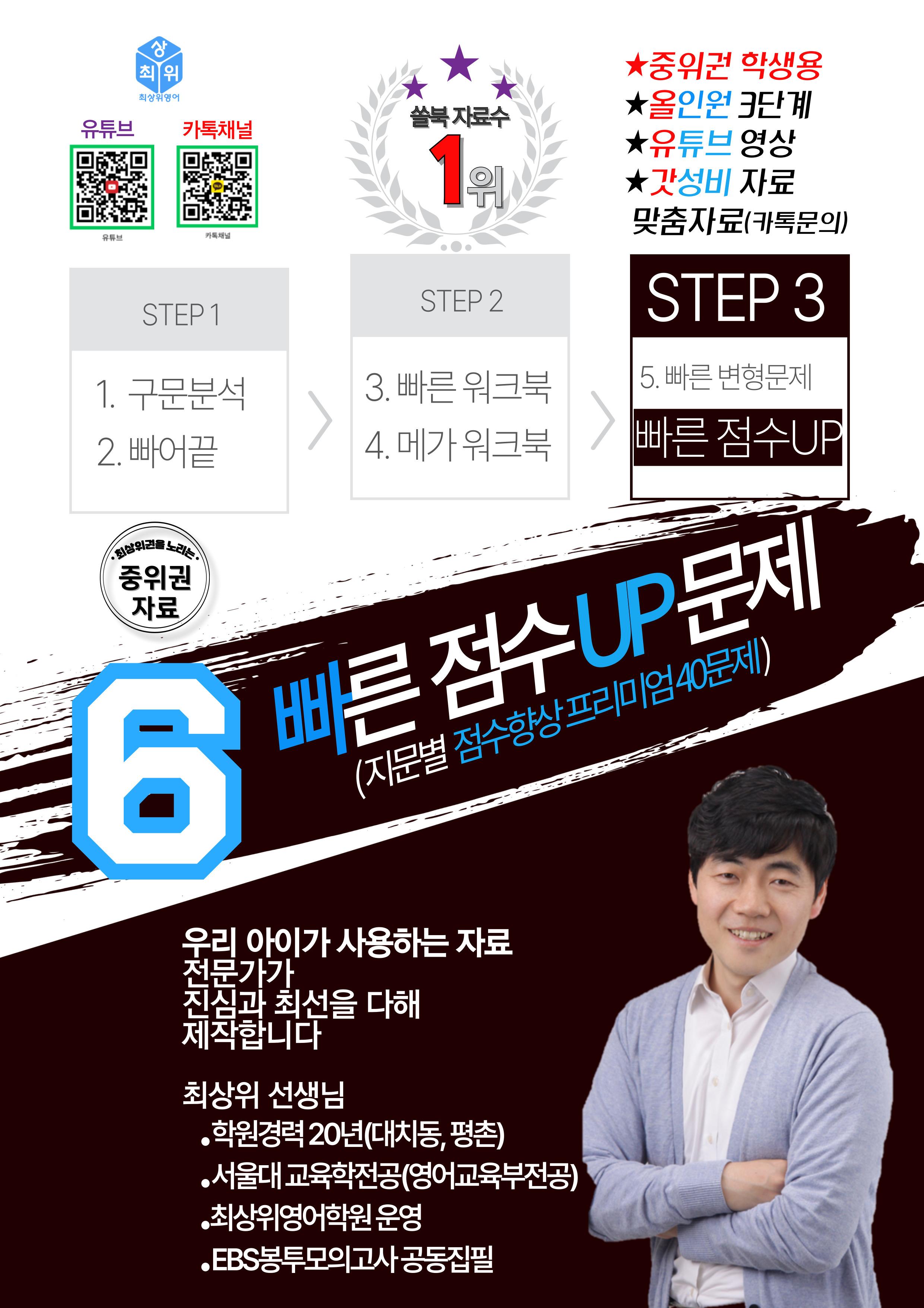 6번=빠른 점수UP 80제=Reading Expert 5 Unit 9_promotion
