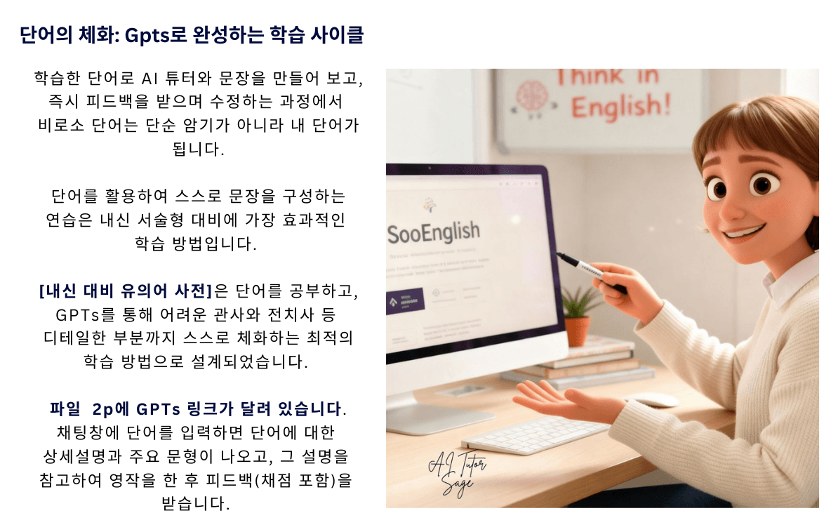 내신대비유의어사전 파생어 혼동어 반의어 주요문형 표현정리_promotion