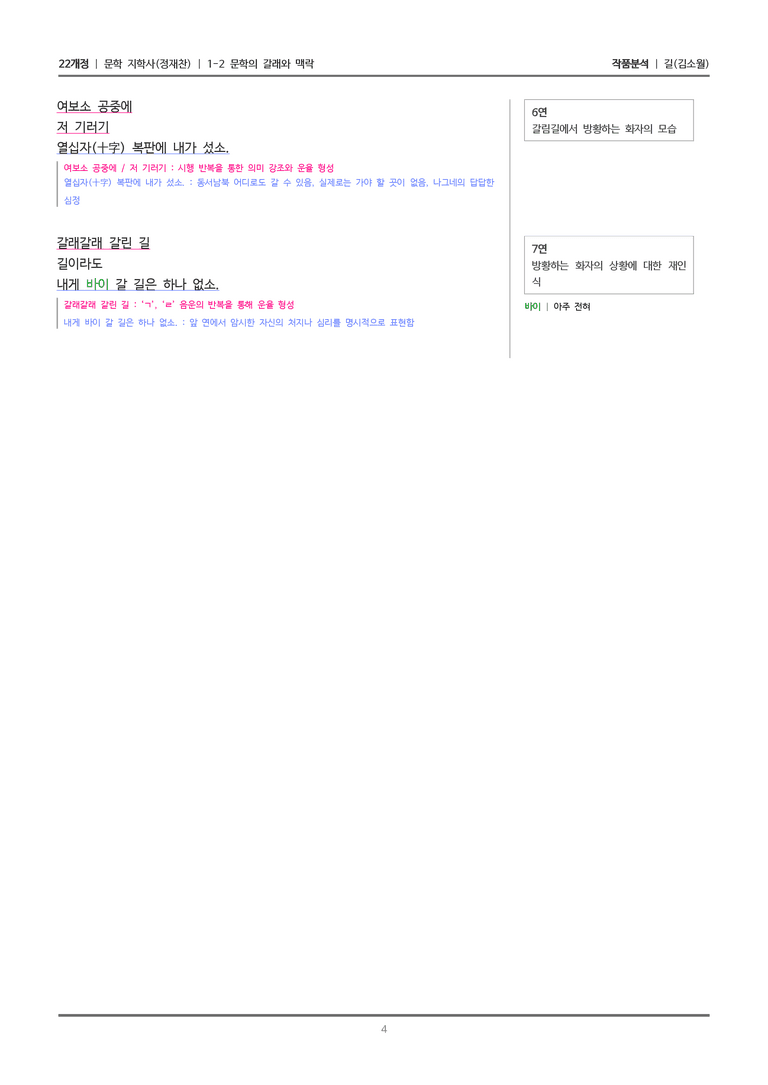 [22개정] 문학 지학사(정) 1-2(1) 길_작품분석_preview_4