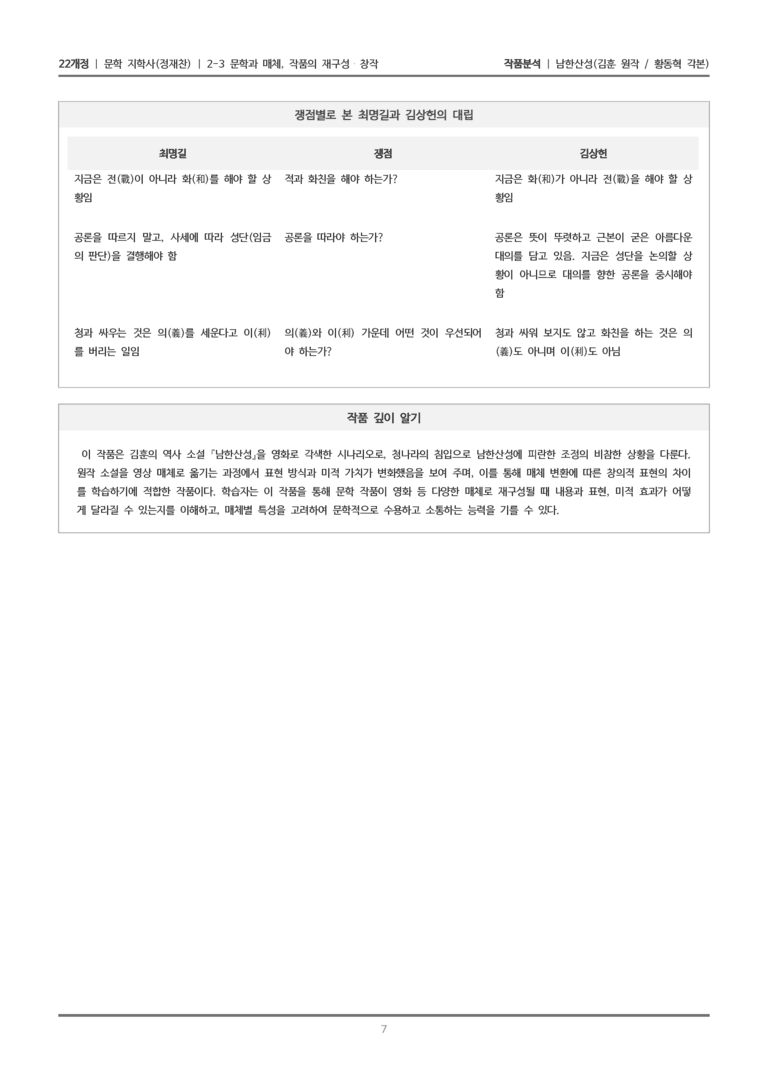 [22개정] 문학 지학사(정) 2-3(1) 남한산성_작품분석_preview_7