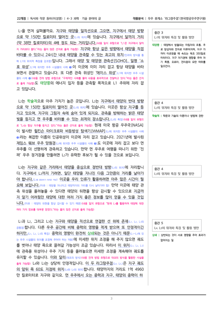 [22개정] 독서와 작문 동아(이) 4-3(1) 우주 휴게소 '라그랑주점'_작품분석_preview_3