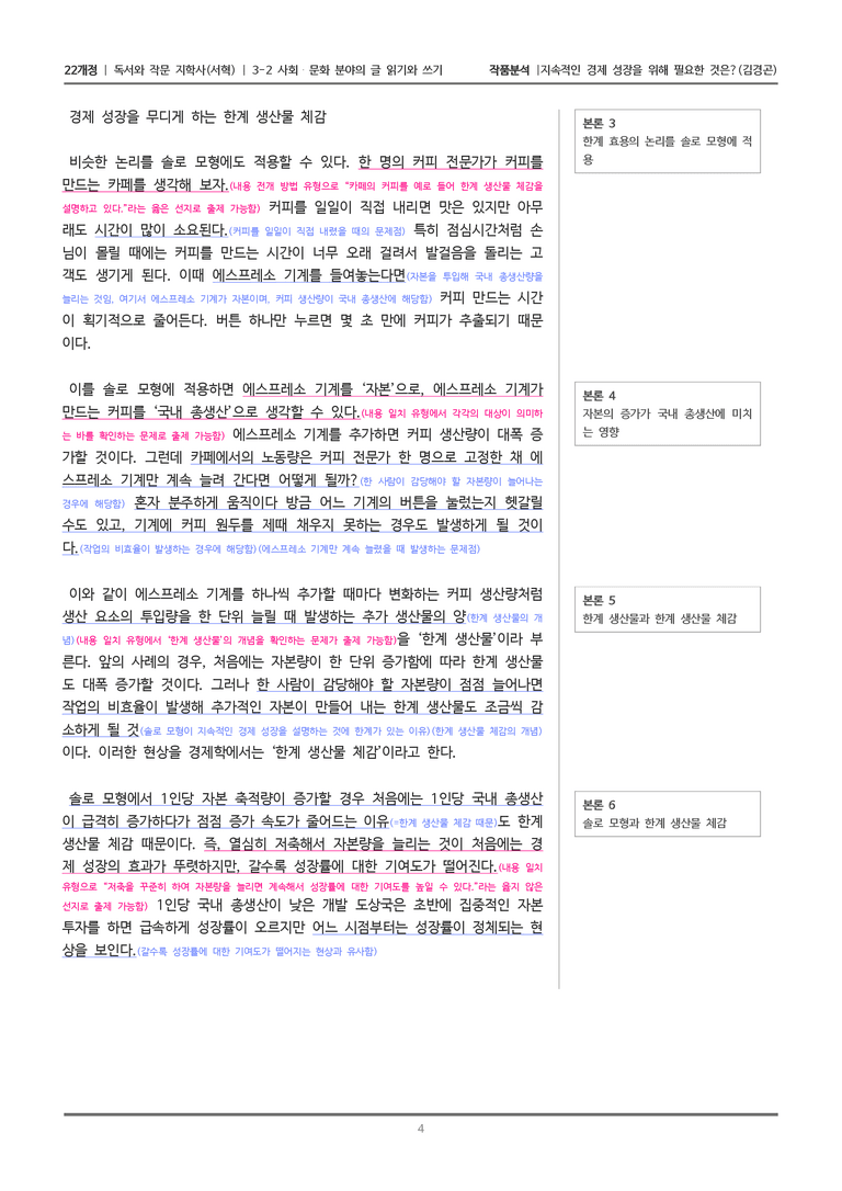 [22개정] 독서와 작문 지학사(서) 3-2(1) 지속적인 경제 성장을 위해 필요한 것은_작품분석_preview_4