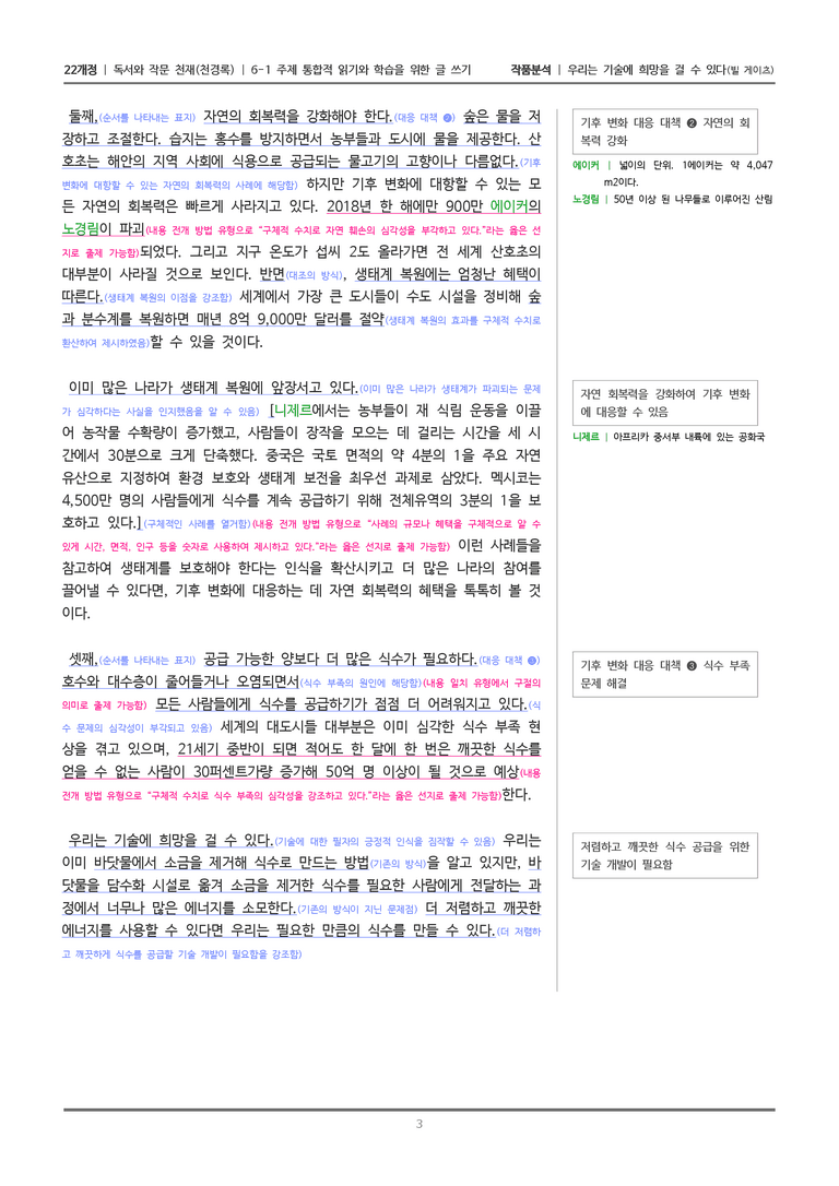 [22개정] 독서와 작문 천재(천) 6-1(3) 우리는 기술에 희망을 걸 수 있다_작품분석_preview_3