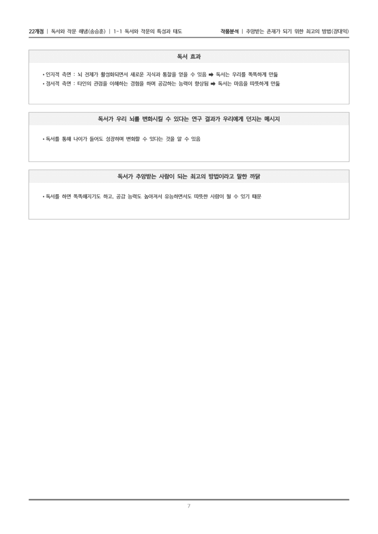 [22개정] 독서와 작문 해냄(송) 1-1 추앙받는 존재가 되기 위한 최고의 방법_작품분석_preview_7