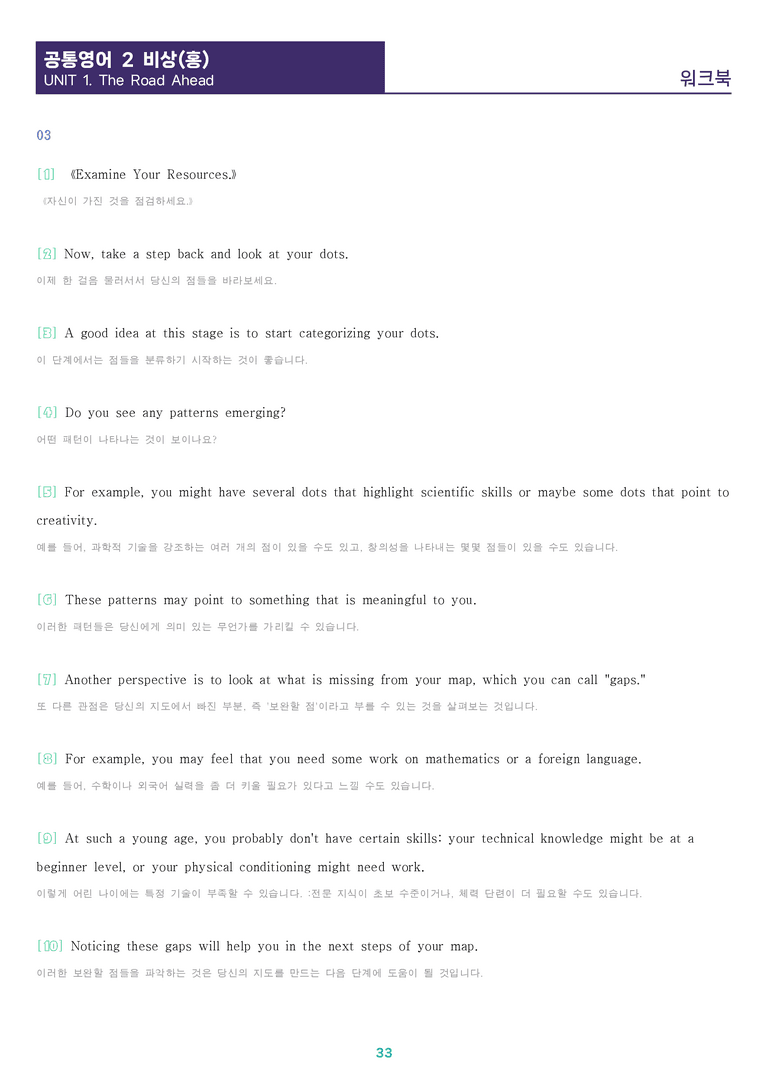 [1등급의 모든 핵심] 공통영어 2 비상(홍) 2과 변형문제_preview_33