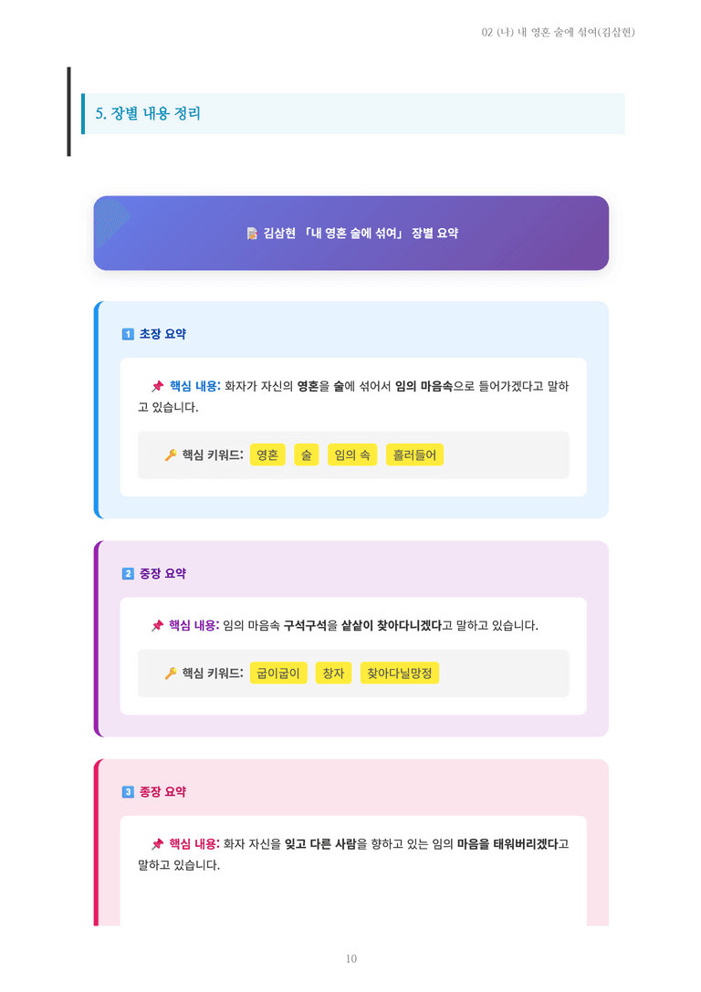 [2027 수특 문학] 고전시가 02강 (나) 내 영혼 술에 섞여(김삼현) 내용 정리_preview_10