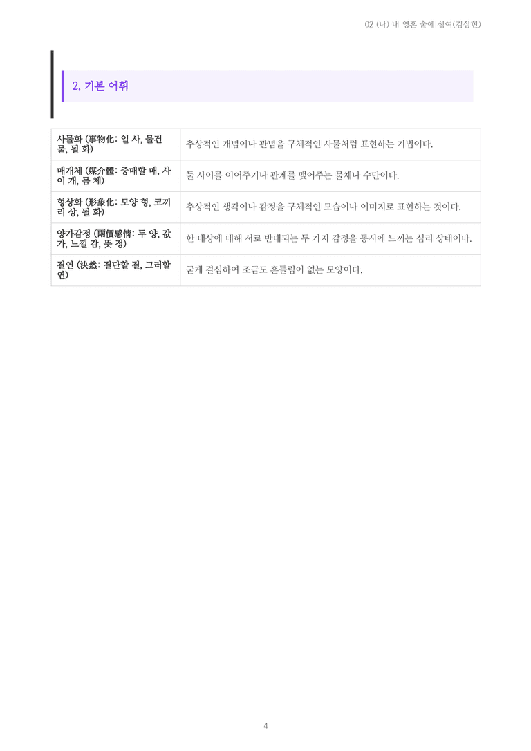 [2027 수특 문학] 고전시가 02강 (나) 내 영혼 술에 섞여(김삼현) 내용 정리_preview_4