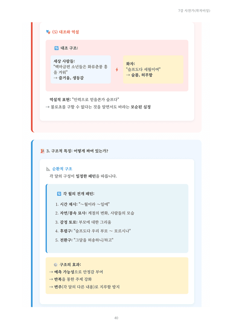 [2027 수특 문학] 고전시가 07강 사친가(작자미상) 내용 정리_preview_40