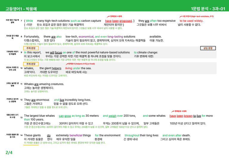 고등영어1 동아(박) 3과 상세분석 by 시드잉글리쉬_preview_2