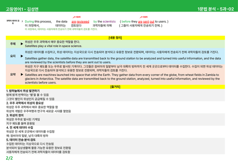 고등영어1 미래엔(김) 5과 상세분석 by 시드잉글리쉬_preview_4