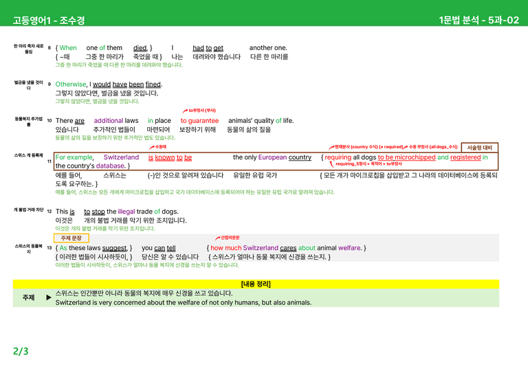 고등영어1 천재(조) 5과 상세분석 by 시드잉글리쉬_preview_4