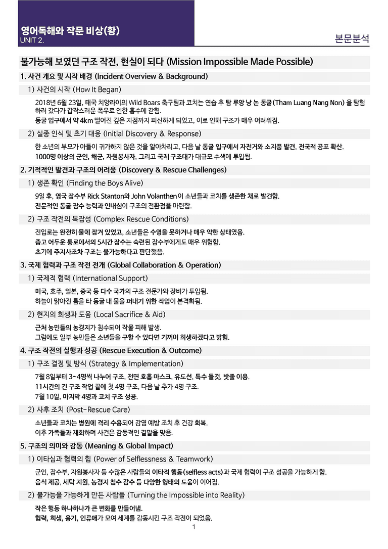 [빠르고 효율적인] 영어 독해와 작문 비상(황) 2과 상세분석_preview_31