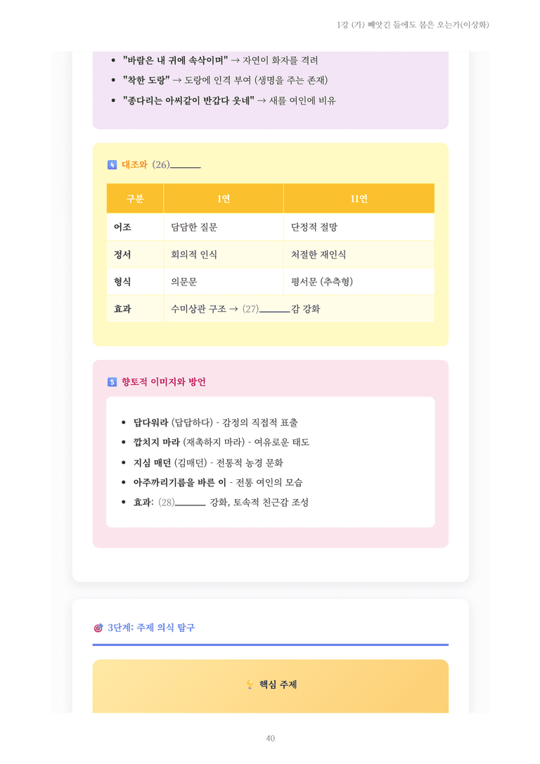 [2027 수특 문학] 현대시 01강 (가) 빼앗긴 들에도 봄은 오는가(이상화) 내용 정리_preview_40