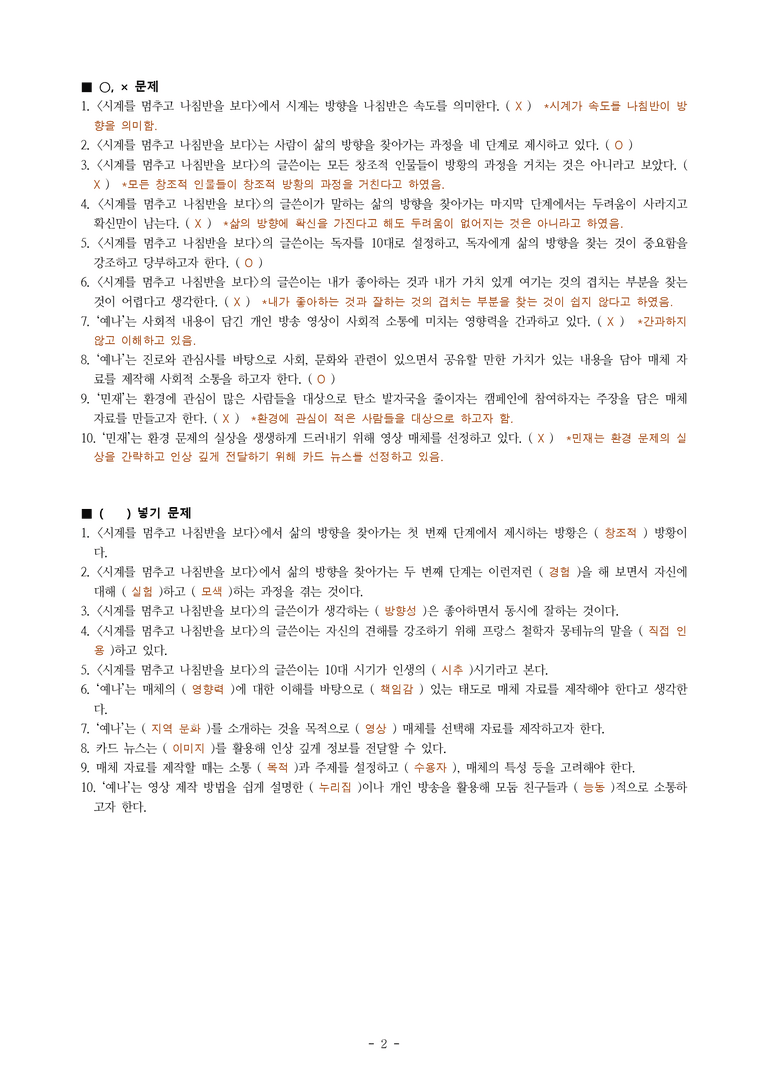(공국1-비강) 1-2 함께 읽고 매체로 소통하기 -학습지 (20문제)_preview_2