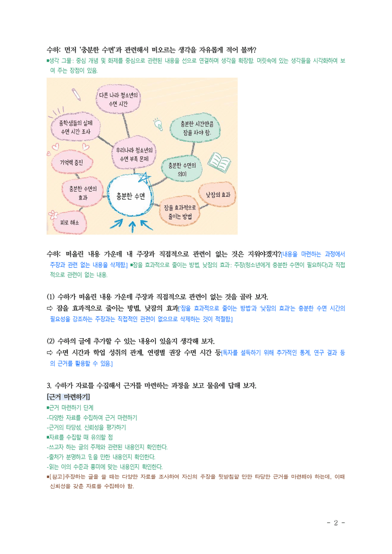 중1-2 (천-노) 4-2 주장하는 글 쓰기 ■해설•정리_(10쪽)_preview_2