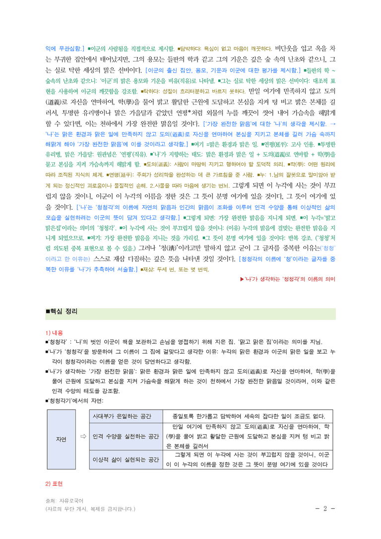 (24-10) (고2) 청청각기 (김창협) ■(해설•정리)_preview_2