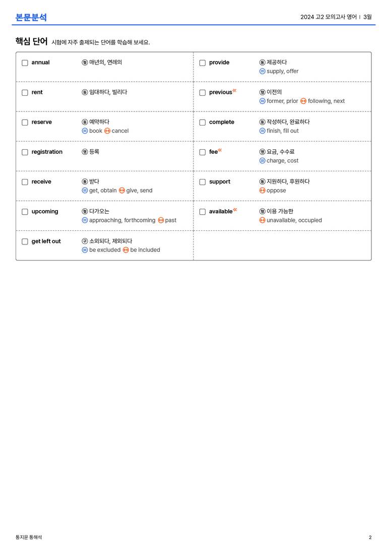 2024 고2 모의고사 영어 3월 본문분석_preview_2