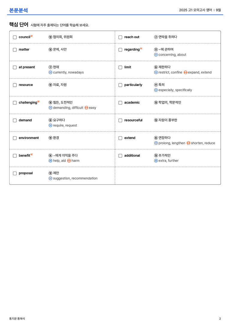  2025 고1 모의고사 영어 9월 본문분석_preview_2