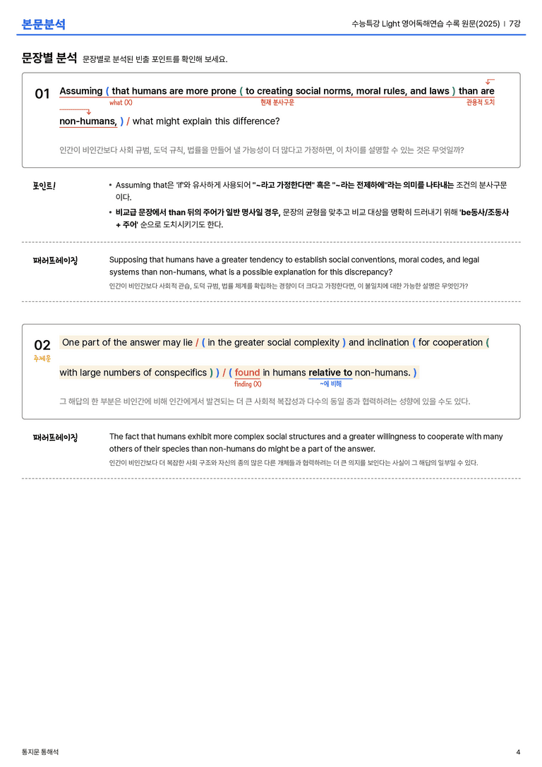 수능특강 Light 영어독해연습 수록 원문(2025) 7강 본문분석_preview_4