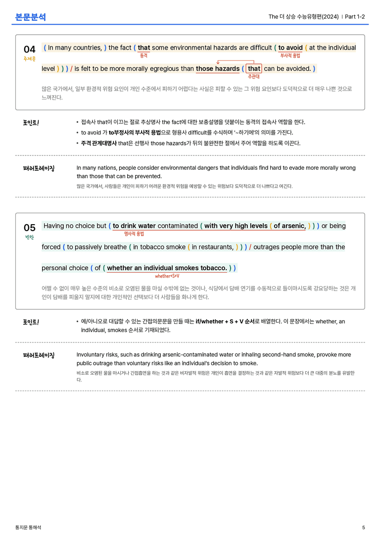  The 더 상승 수능유형편(2024) Part 1-2 본문분석_preview_5