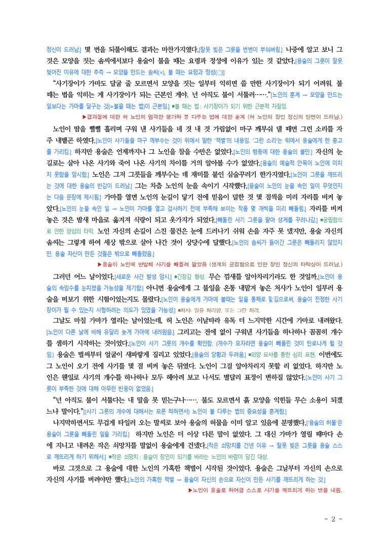 (25-07) (고3) 불 머금은 항아리 (이청준) ■(해설•정리)_preview_2
