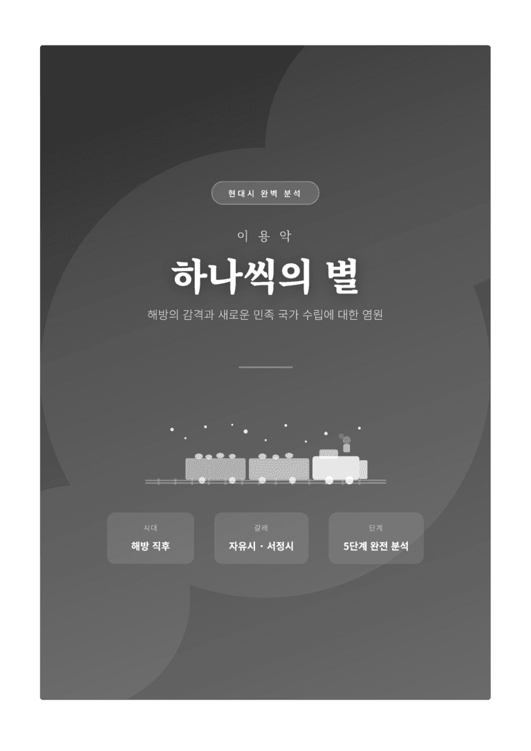 [2027 수능특강 문학] 교과서 개념 7강_이용악 「하나씩의 별」 완벽 학습서_preview_1