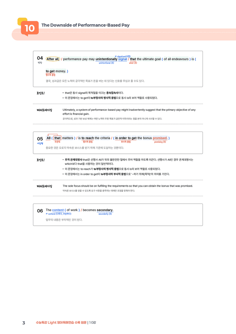 수능특강 Light 영어독해연습 10강 | STEP1 본문분석_preview_3