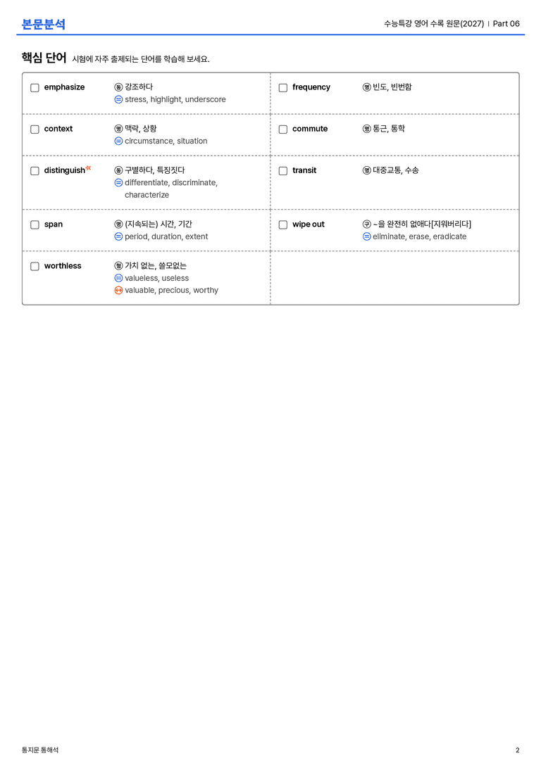 수능특강 영어 수록 원문(2027) Part 06 본문분석_preview_2