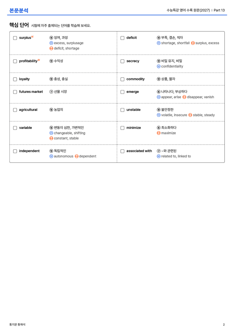 수능특강 영어 수록 원문(2027) Part 13 본문분석_preview_2