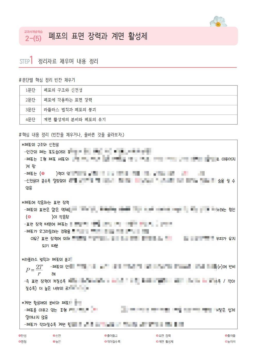 [2027수능특강] 개념학습 2-(5) 폐포의 표면 장력과 계면 활성제_promotion