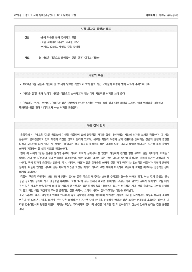 [22개정] 중1-1 동아(남) 1(1) 문학의 표현_작품 분석 2_preview_5