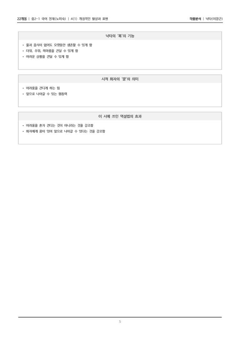 [22개정] 중2-1 천재(노) 4(1) 개성적인 발상과 표현_작품분석 2_preview_5