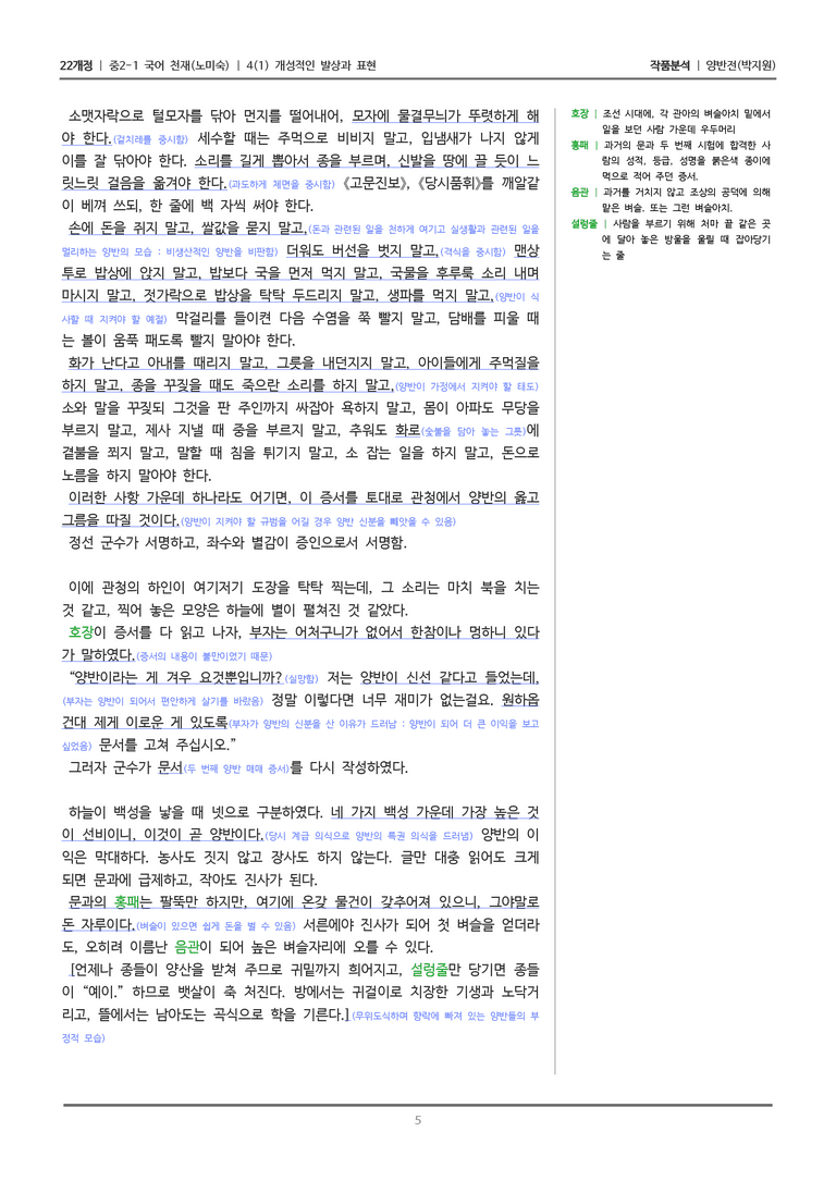 [22개정] 중2-1 천재(노) 4(1) 개성적인 발상과 표현_작품분석 3_preview_5