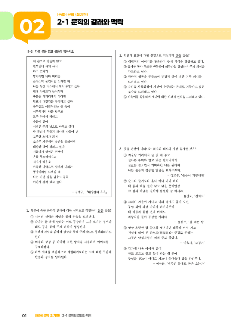 문학의 갈래와 맥락_고난도 심화문제_preview_1