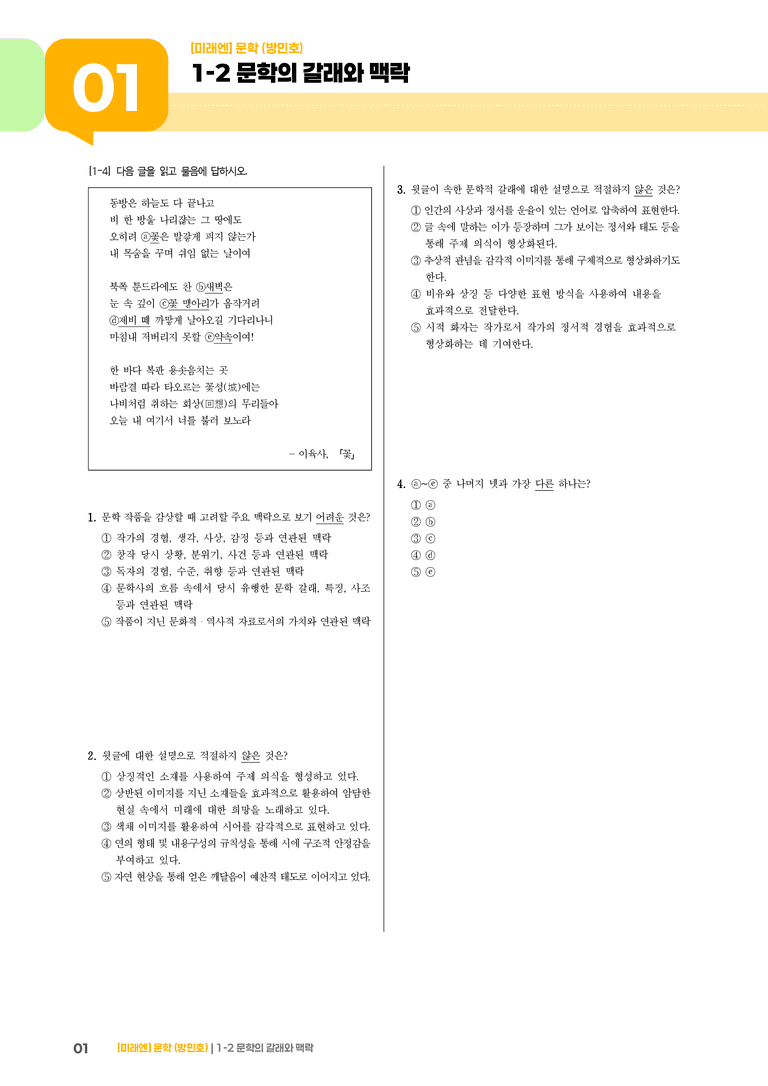 1-2 문학의 갈래와 맥락_고난도 심화문제_preview_1