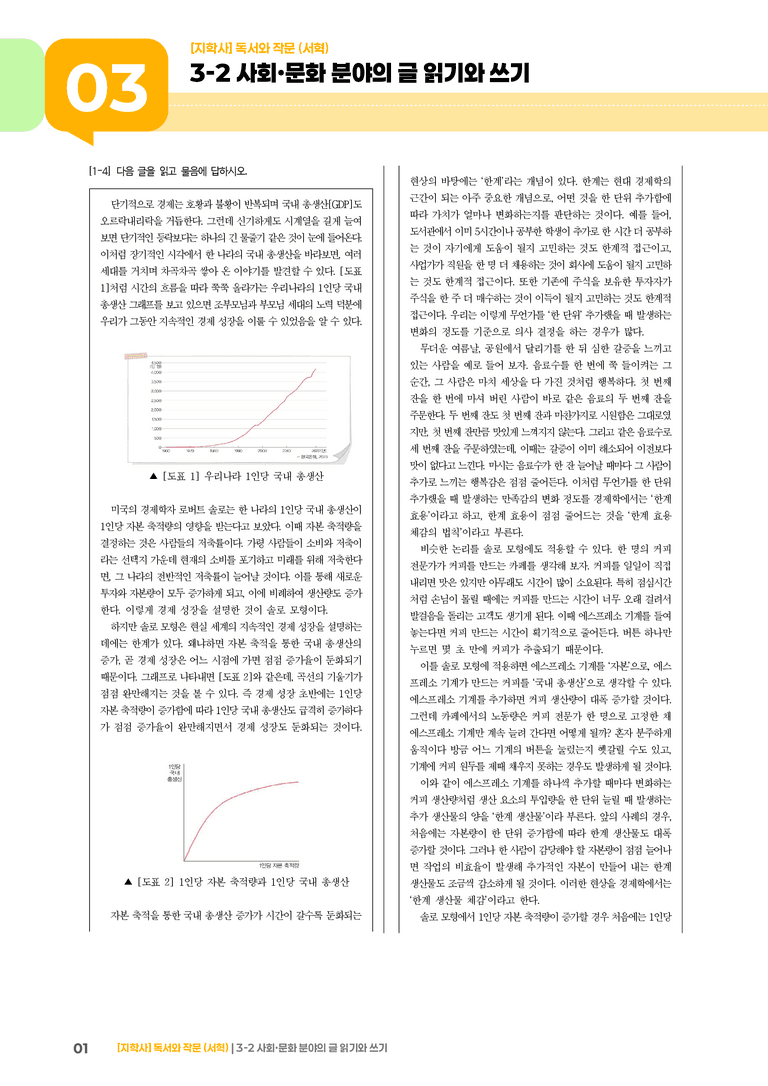 3-2 사회·문화 분야의 글 읽기와 쓰기_실전 모의고사_preview_1