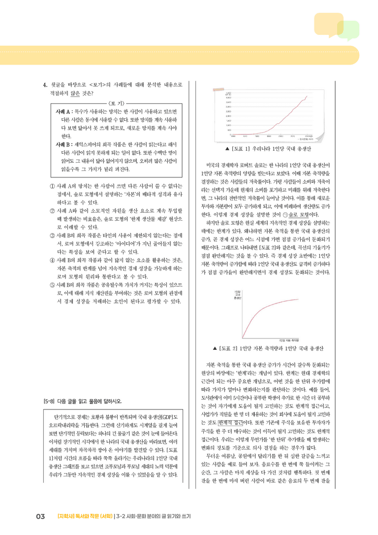 3-2 사회·문화 분야의 글 읽기와 쓰기_실전 모의고사_preview_3