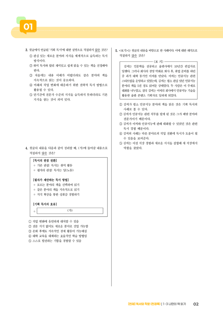 1-3 나만의 책 읽기_기출 적중 문제02_preview_2